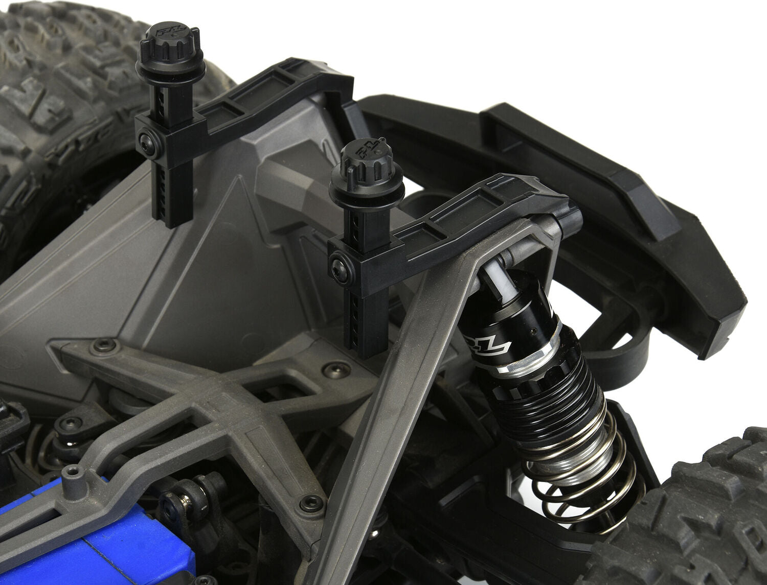 1/8 Extended Front/Rear Body Mounts: MAXX